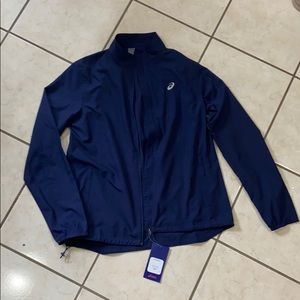 ASICS light windbreaker jacket NWT